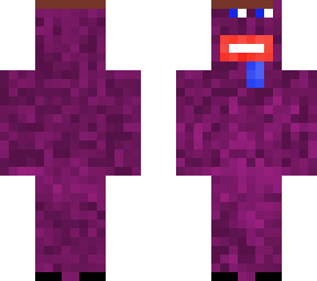 strange purple man