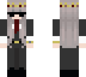 swaggy suit girl with crown