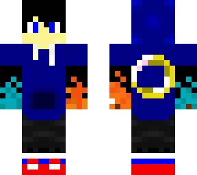white boy wharing a sonic hoodie