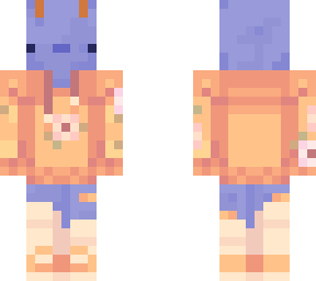 blue axolotl in sweater [edit of sorryfromaoi's lemon and rose sweater]