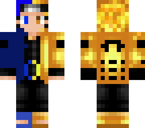 blue chakra naruto