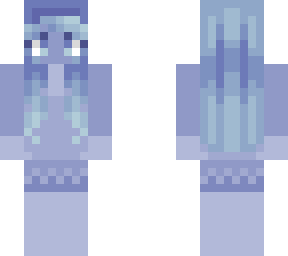 blue girl