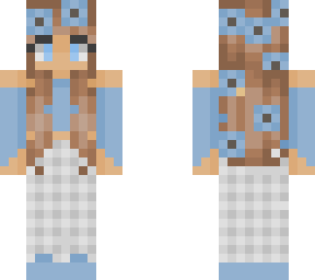 blue girl