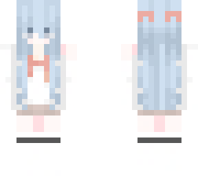 blue girl