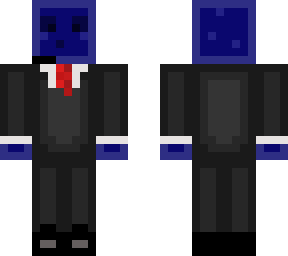 blue slime man