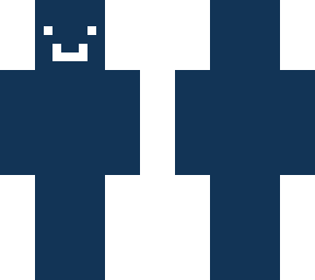 blue smile man