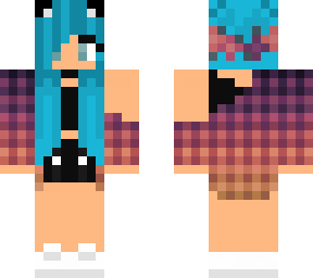 blue wolf girl