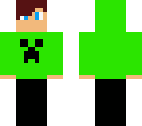 boy with creeper-hoodie
