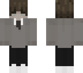 brown haired school boy
