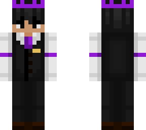 clean anime boy purple