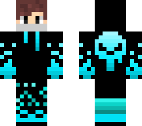cool skull hoodie boy