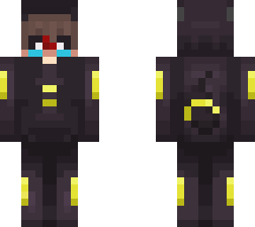crying child in umbreon outfit