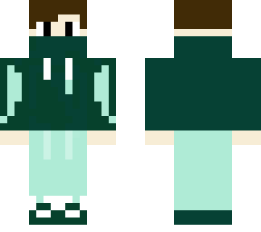 dark green boy skin