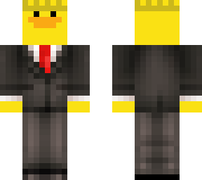 duck in suit