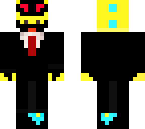 electrical yoshi in a tux
