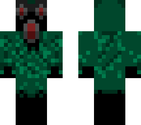 green long mouth style
