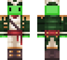 green uniform