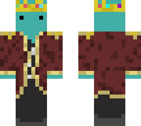 king minecraft skin