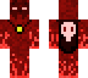 masked fire demon
