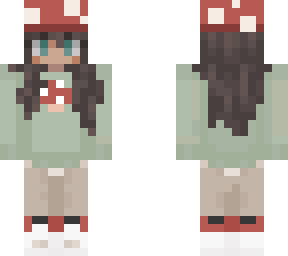 mushroom girl