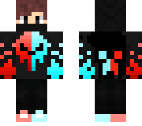 my version of skull fire and ice guy