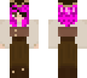 pink haired pirate