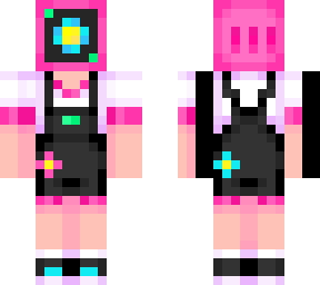 pink tv head