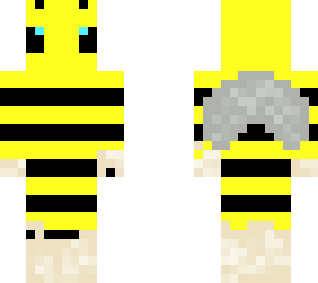 pollinated bee