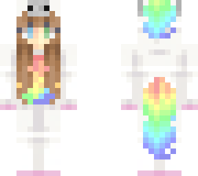 popsomni, girl in unicorn onesie