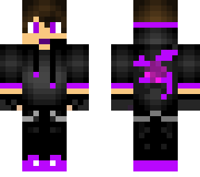 purple dragon gamer - gem on the back