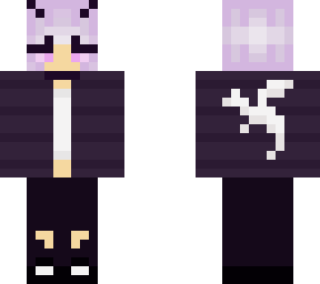 purple dragon girl