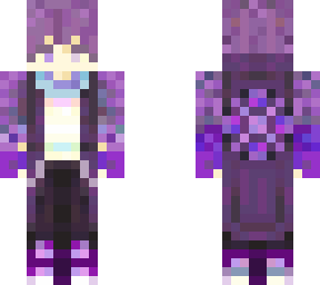 purple hair no sunglasses