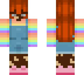 rainbow (red hair, girl) 4