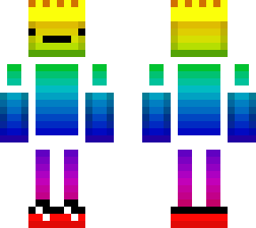 Rainbow armor | Minecraft Skin