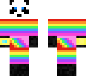rainbow panda boi