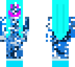 random blue guy but a girl