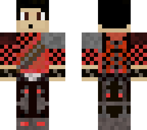 red fighter powered