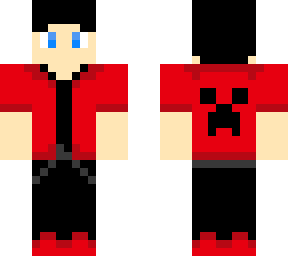 red shirt gamer boy