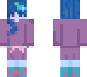 silverblue (my) skin