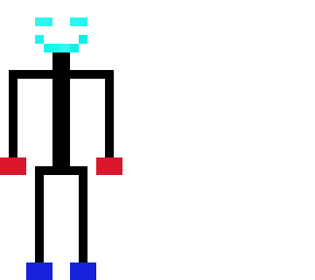 smiling stick