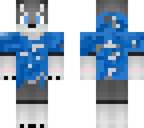 werewolf with blue sweat shirt (ripped)