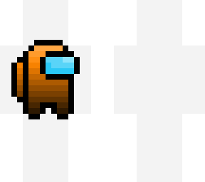 +- orange among us character-+ (gradient)