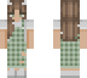 aesthetic cow overalls girl