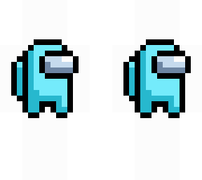 among us cyan