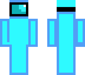among us cyan skin