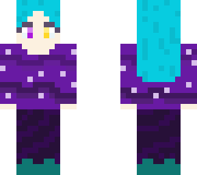 blue night girl