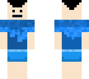 blue wave boy skin