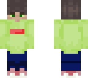 boy with green shirt