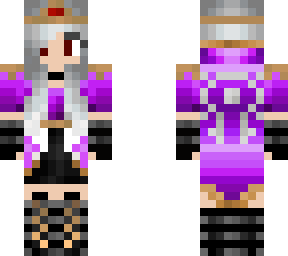 demon elf princess purple