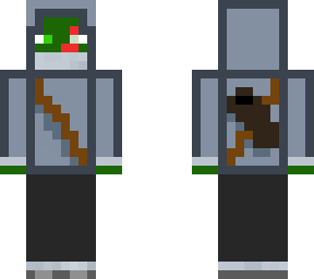 escaped alien (green man in hoddie 2.0)